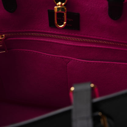 Louis Vuitton Epi Onthego MM Black 10 of 18