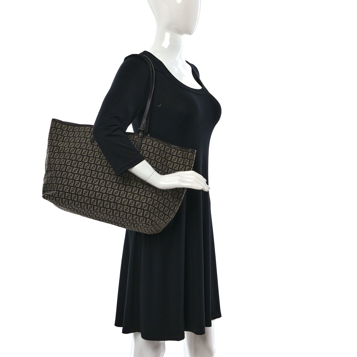Zucchino Shopping Tote Tobacco Brown