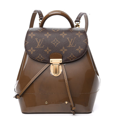 Louis Vuitton Patent Monogram Hot Springs Backpack Vert Bronze 1 of 8