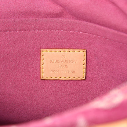 Louis Vuitton Monogram Denim Neo Speedy Fuchsia 9 of 11