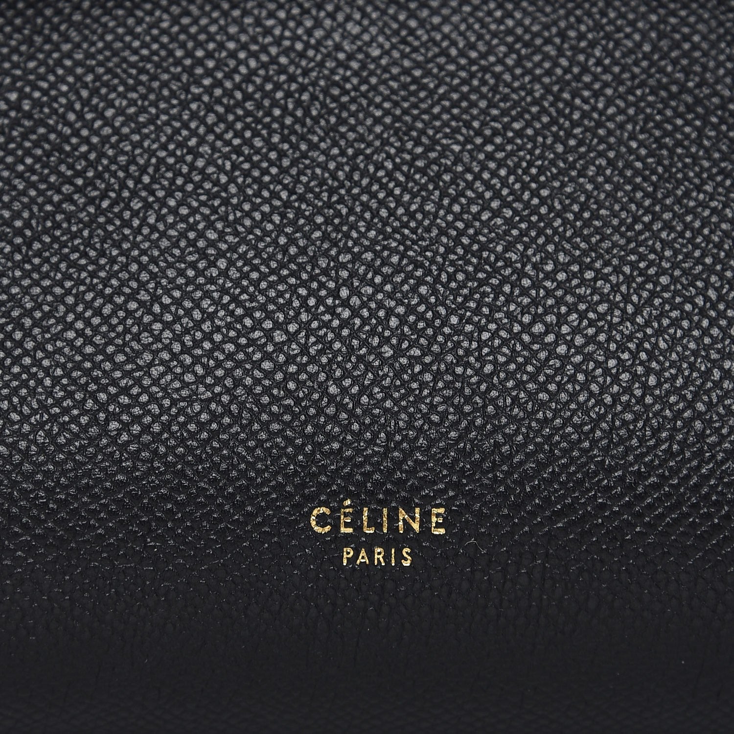 Celine Grained Calfskin Micro Belt Bag Black 8 of 8