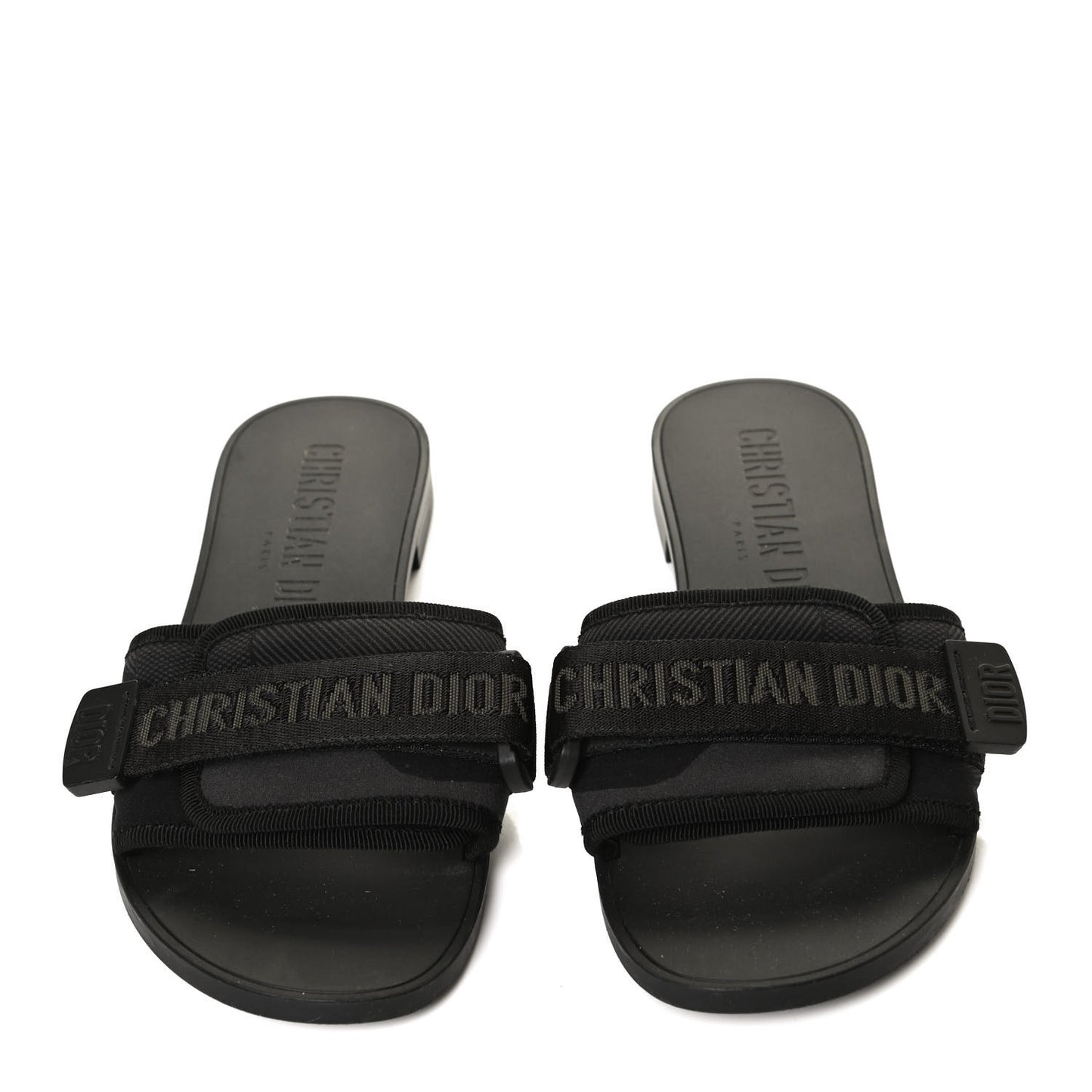 Technical Stretch Fabric Camouflage Dio(r)evolution Slide Sandals 36 Black Military