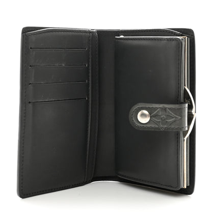 Louis Vuitton Mat Monogram French Purse Wallet Black 5 of 8