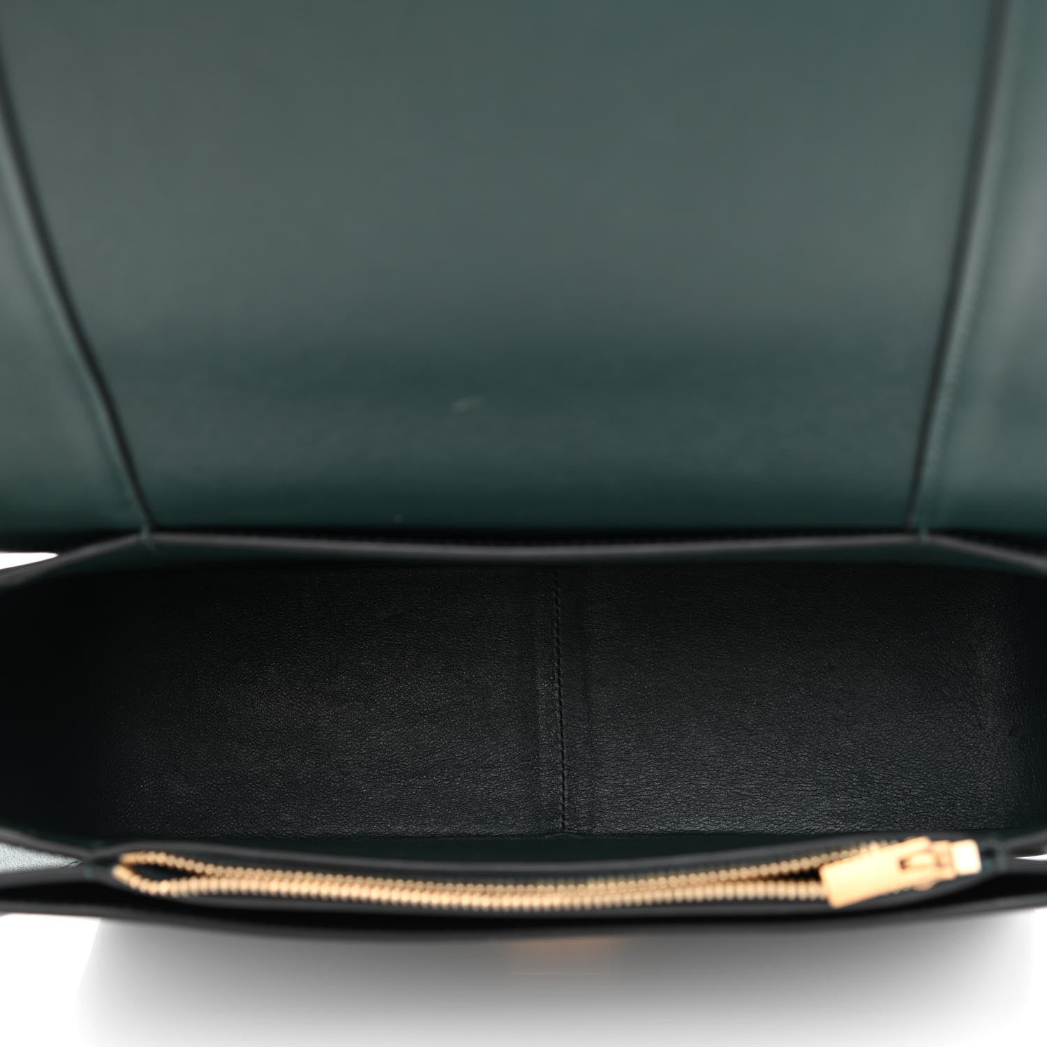 Celine Shiny Smooth Calfskin Medium Frame Shoulder Bag Amazone Dark Navy 5 of 9