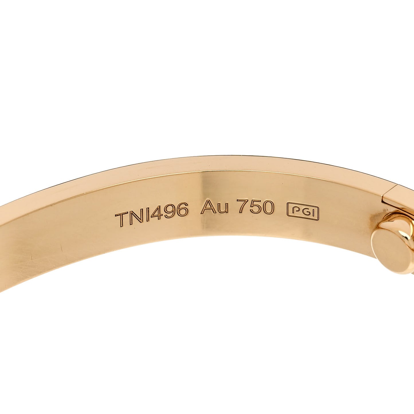 18K Yellow Gold LOVE Bracelet 16