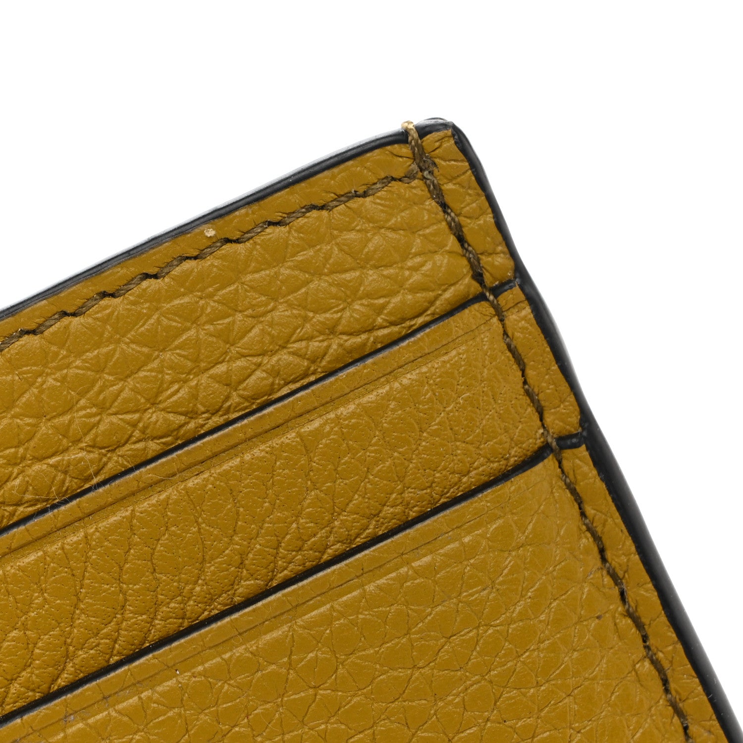 Loewe Grained Calfskin Signature Plain Card Holder 8 of 8