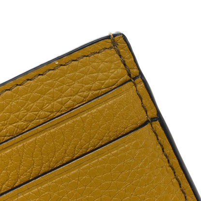 Loewe Grained Calfskin Signature Plain Card Holder 8 of 8