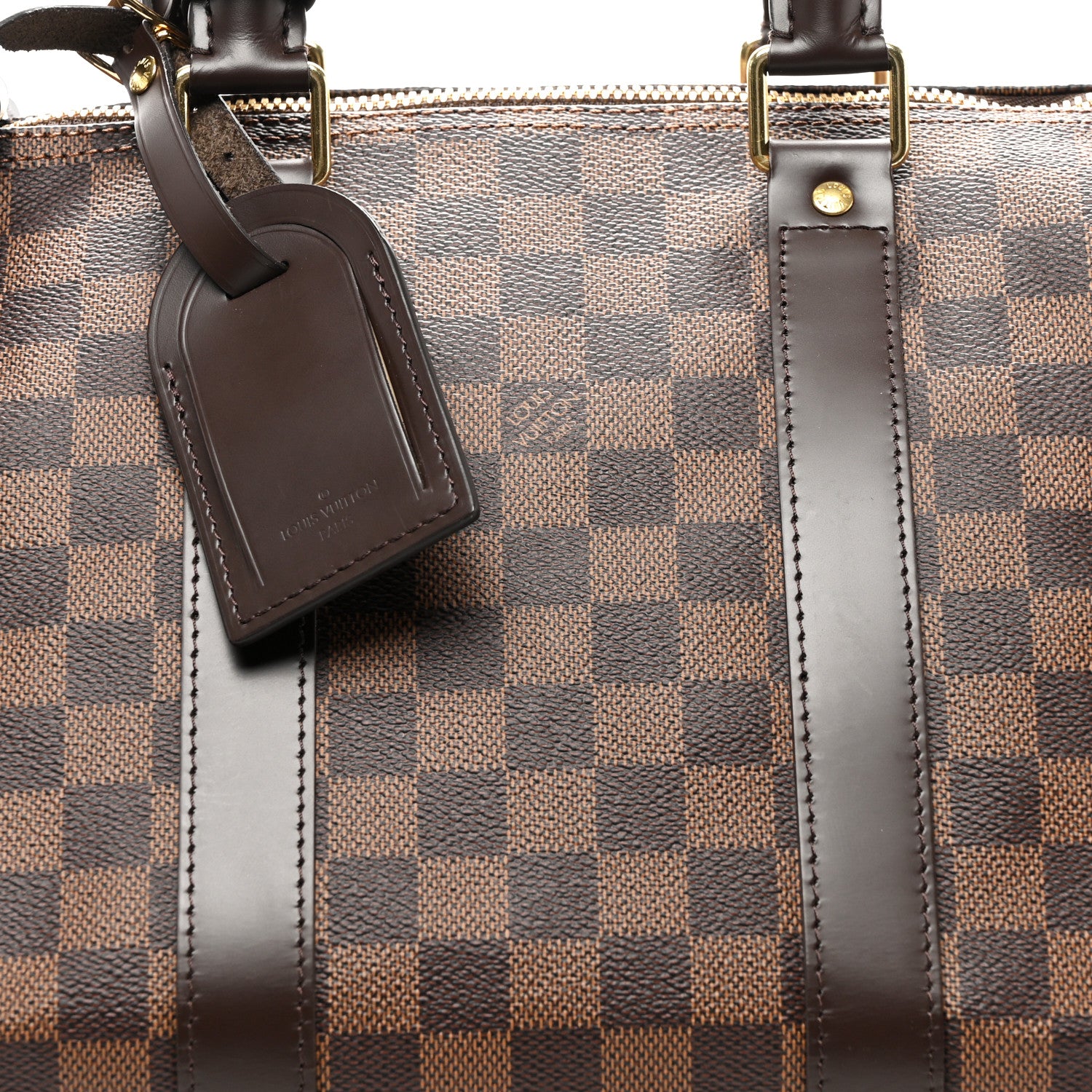 Louis Vuitton Damier Ebene Keepall Bandouliere 45 4 of 9