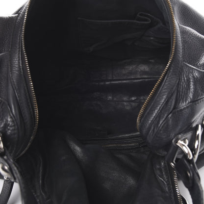 Gucci Pebbled Calfskin Medium Icon Bit Shoulder Bag Black 4 of 16