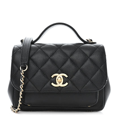 Chanel Caviar Quilted Small Business Affinity Flap Black 1 of 12