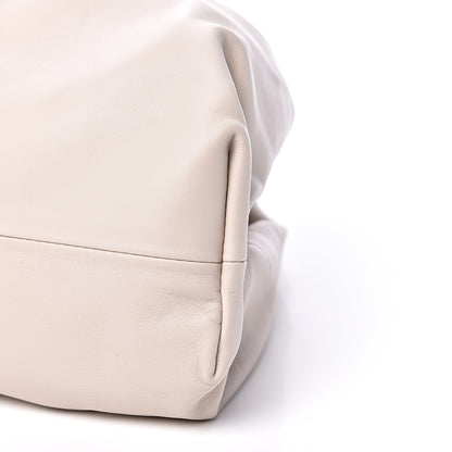 Bottega Veneta Smooth Butter Calf The Pouch Oversized Clutch Mist 9 of 9