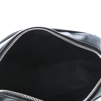 Saint Laurent Calfskin Heart Embossed Monogram Lou Camera Bag Black 4 of 4