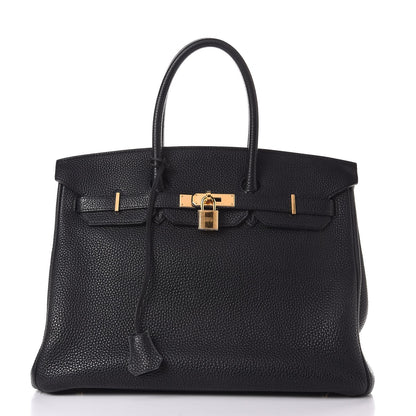 Hermes Togo Birkin 35 Black 1 of 34