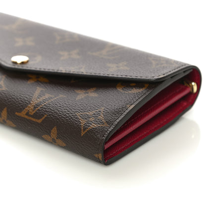 Louis Vuitton Monogram Sarah Wallet NM Fuchsia 9 of 11
