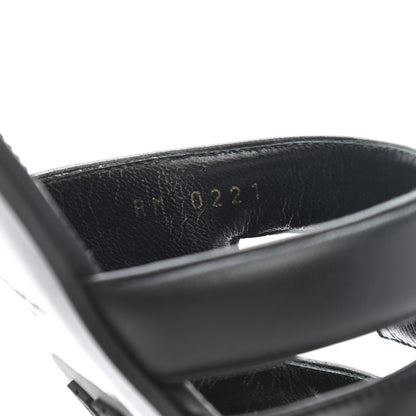 Givenchy Nappa G Flat Sandals 36 Black 8 of 10