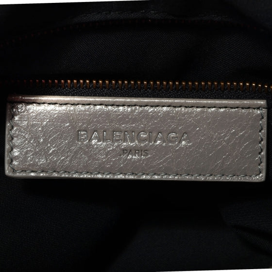 Balenciaga Agneau Classic Hardware Velo Gris Pyrite 6 of 10