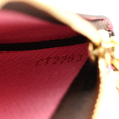 Louis Vuitton Monogram 2023 Christmas Animation Alpine Key Pouch Pink 7 of 7