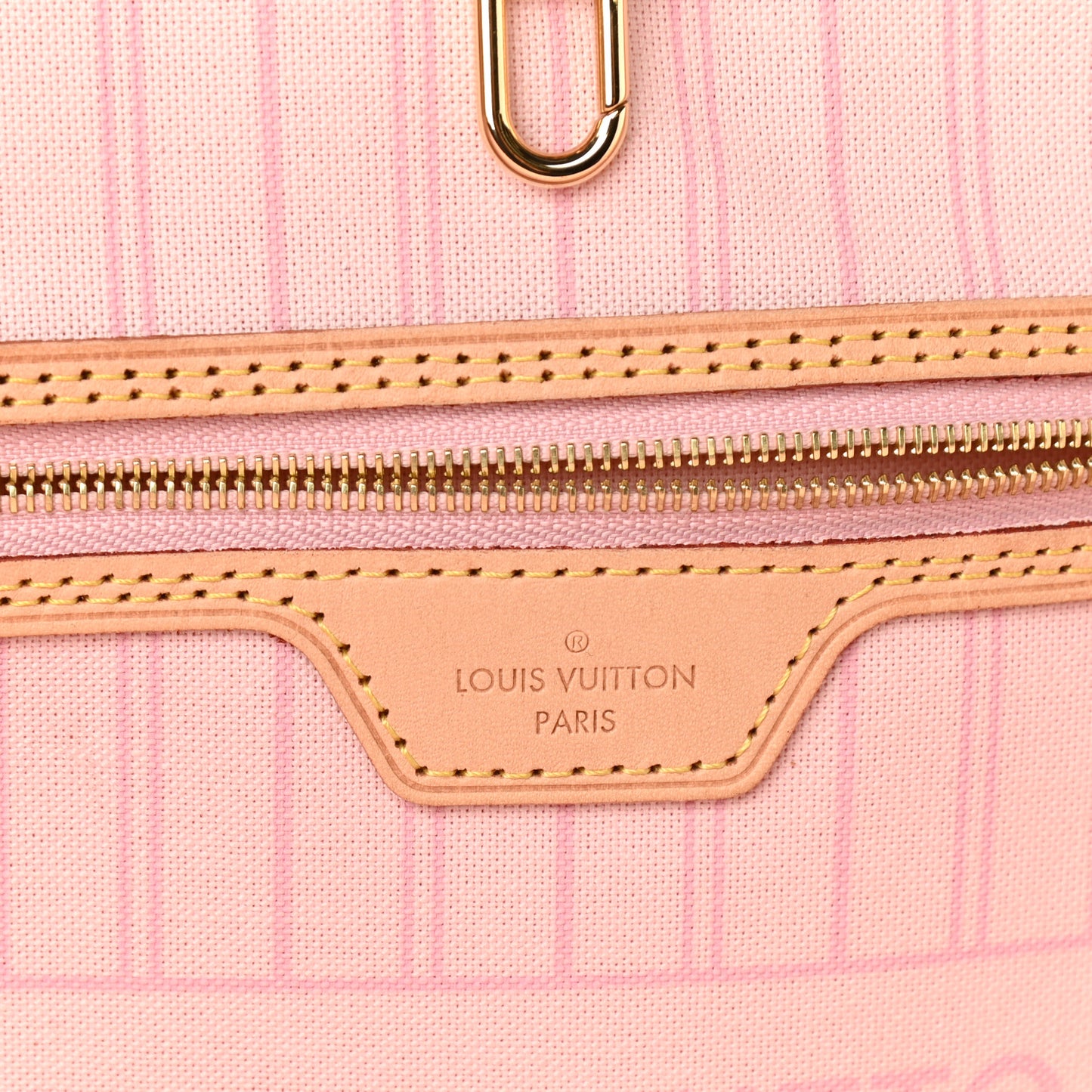 Damier Azur Neo Neverfull GM Rose Ballerine