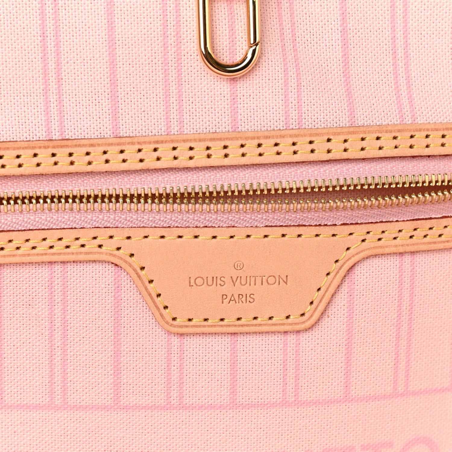 Louis Vuitton Damier Azur Neo Neverfull GM Rose Ballerine 6 of 8