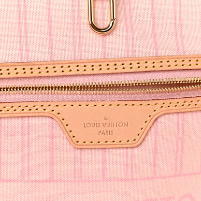 Louis Vuitton Damier Azur Neo Neverfull GM Rose Ballerine 6 of 8