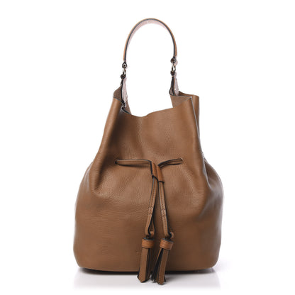 Burberry Grainy Calfskin Large Ashby Hobo Sand 2 of 14