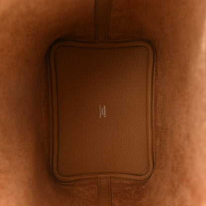 Hermes Taurillon Clemence Picotin Lock 18 PM Biscuit 5 of 11