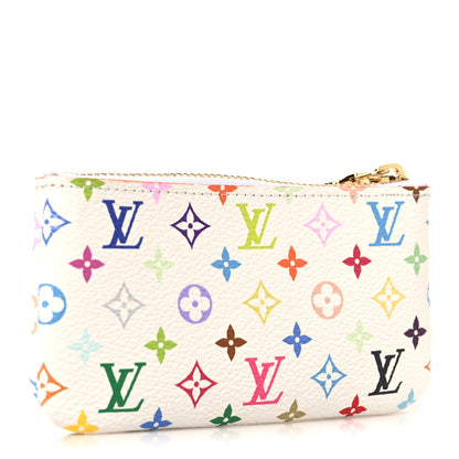 Louis Vuitton LV X TM Monogram Multicolor Key Pouch White 3 of 7
