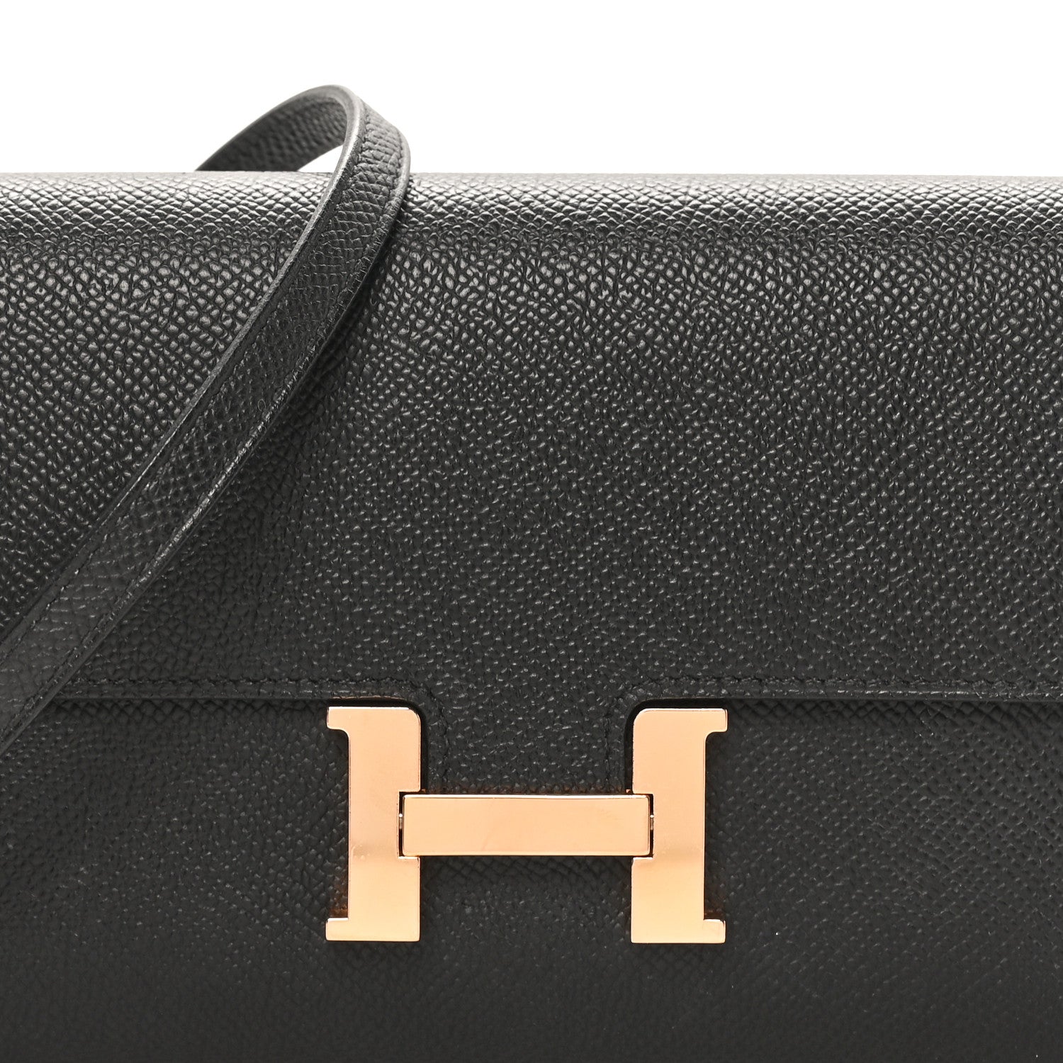 Hermes Epsom Constance Wallet To Go Black 6 of 9