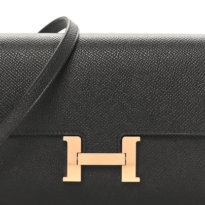 Hermes Epsom Constance Wallet To Go Black 6 of 9