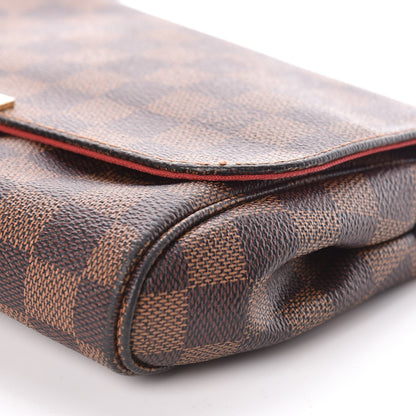 Louis Vuitton Damier Ebene Favorite MM 8 of 10