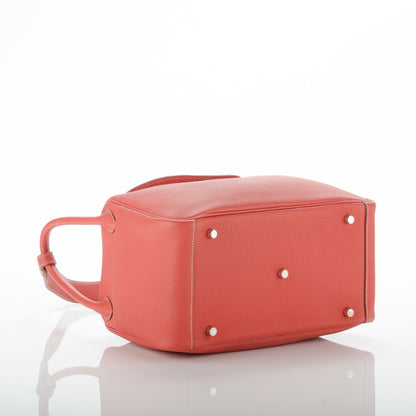 Hermes Taurillon Clemence Lindy 30 Sanguine 4 of 7