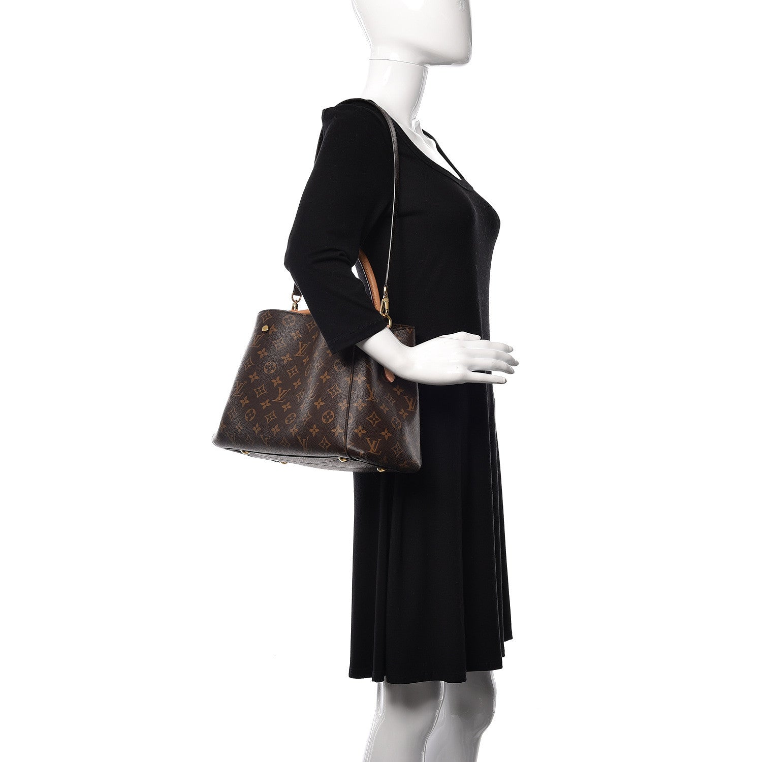 Louis Vuitton Monogram Montaigne MM 2 of 18