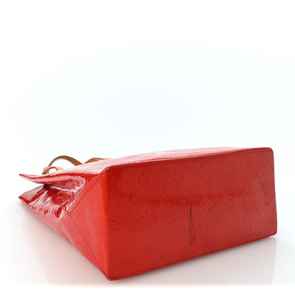 Louis Vuitton Vernis Reade MM Rouge 4 of 12