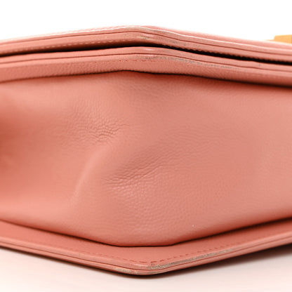 Chanel Caviar Quilted Medium Boy Flap Pink 9 of 15