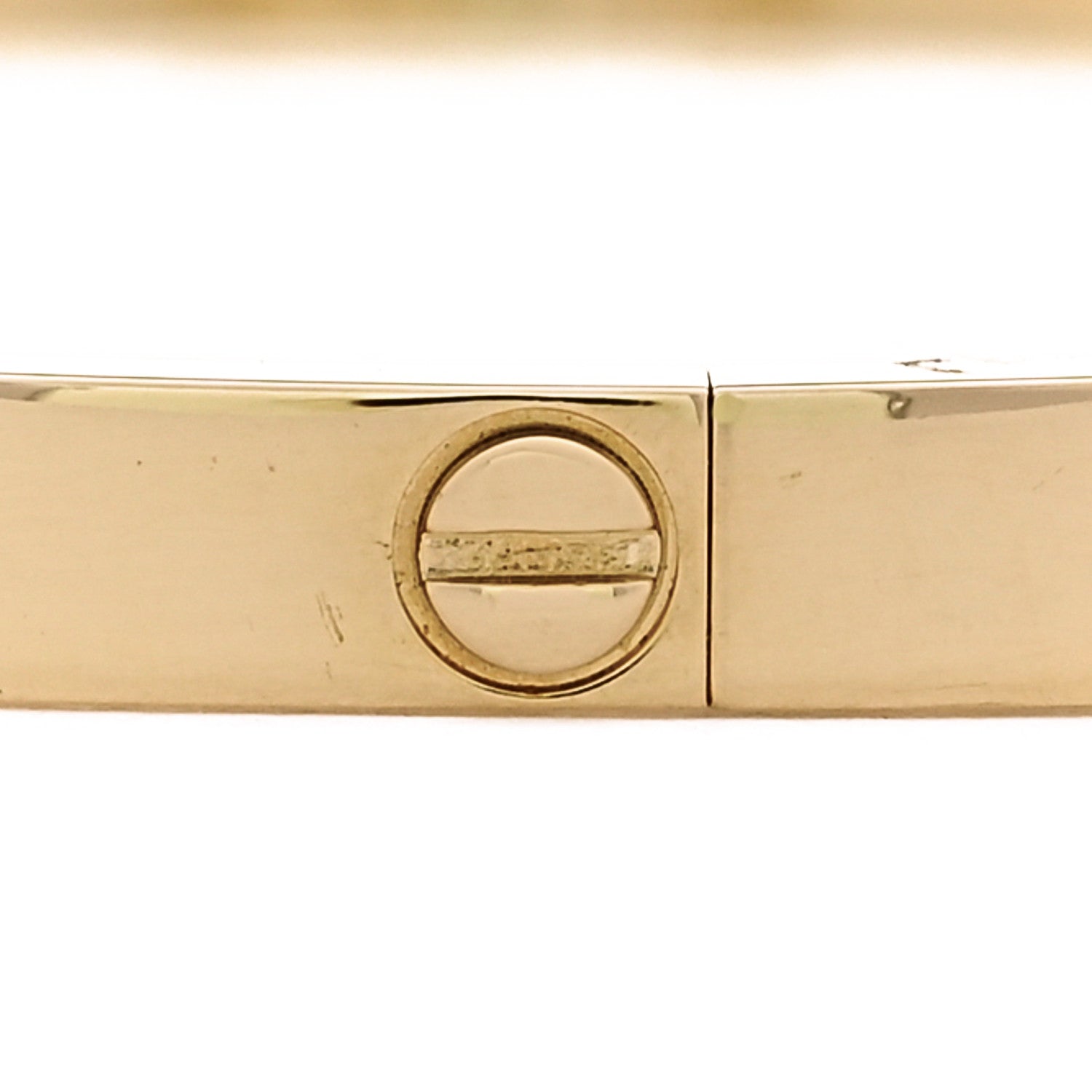 Cartier 18K Yellow Gold Small LOVE Bracelet 18 5 of 7