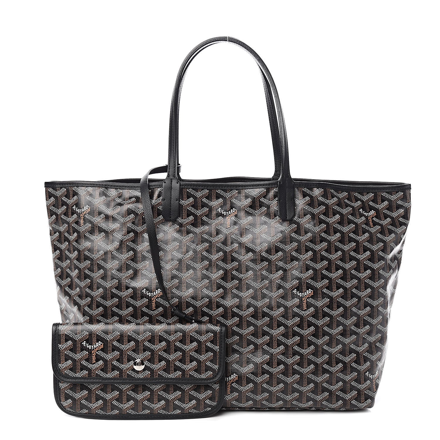 Goyard Goyardine Saint Louis PM Black 1 of 10