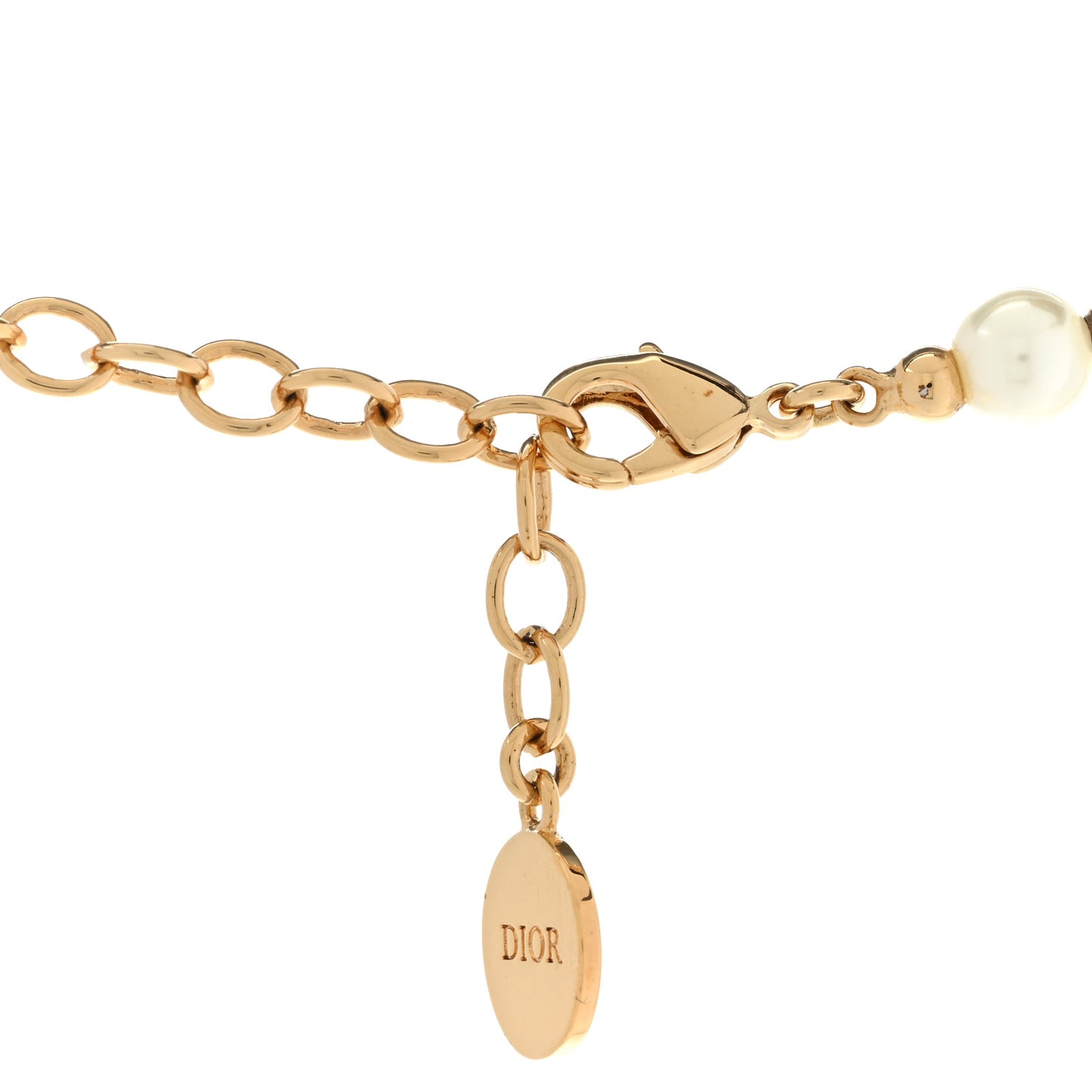 Pearl 30 Montaigne Choker Necklace Gold