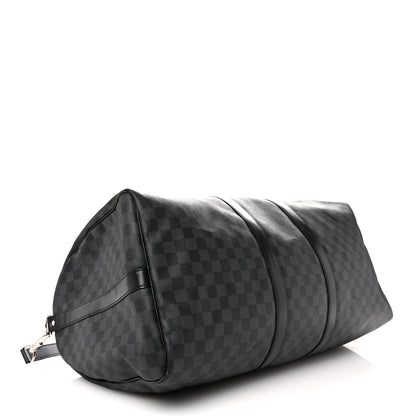 Louis Vuitton Damier Graphite Keepall Bandouliere 55 3 of 13