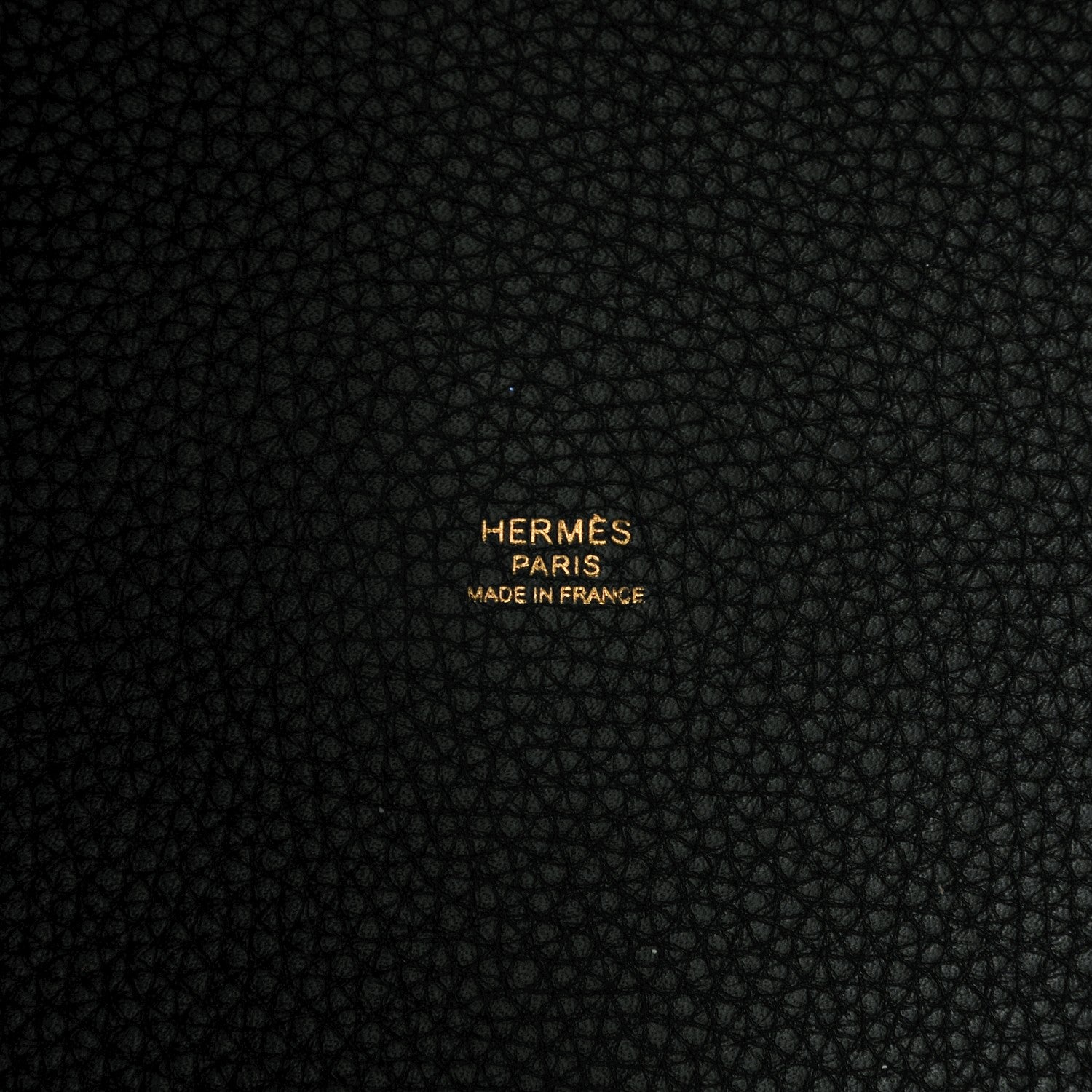 Hermes Taurillon Clemence Picotin Lock 26 GM Bleu Indigo Orange Poppy 7 of 7