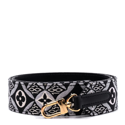 Louis Vuitton Jacquard Since 1854 Bandouliere Shoulder Strap Grey 1 of 5