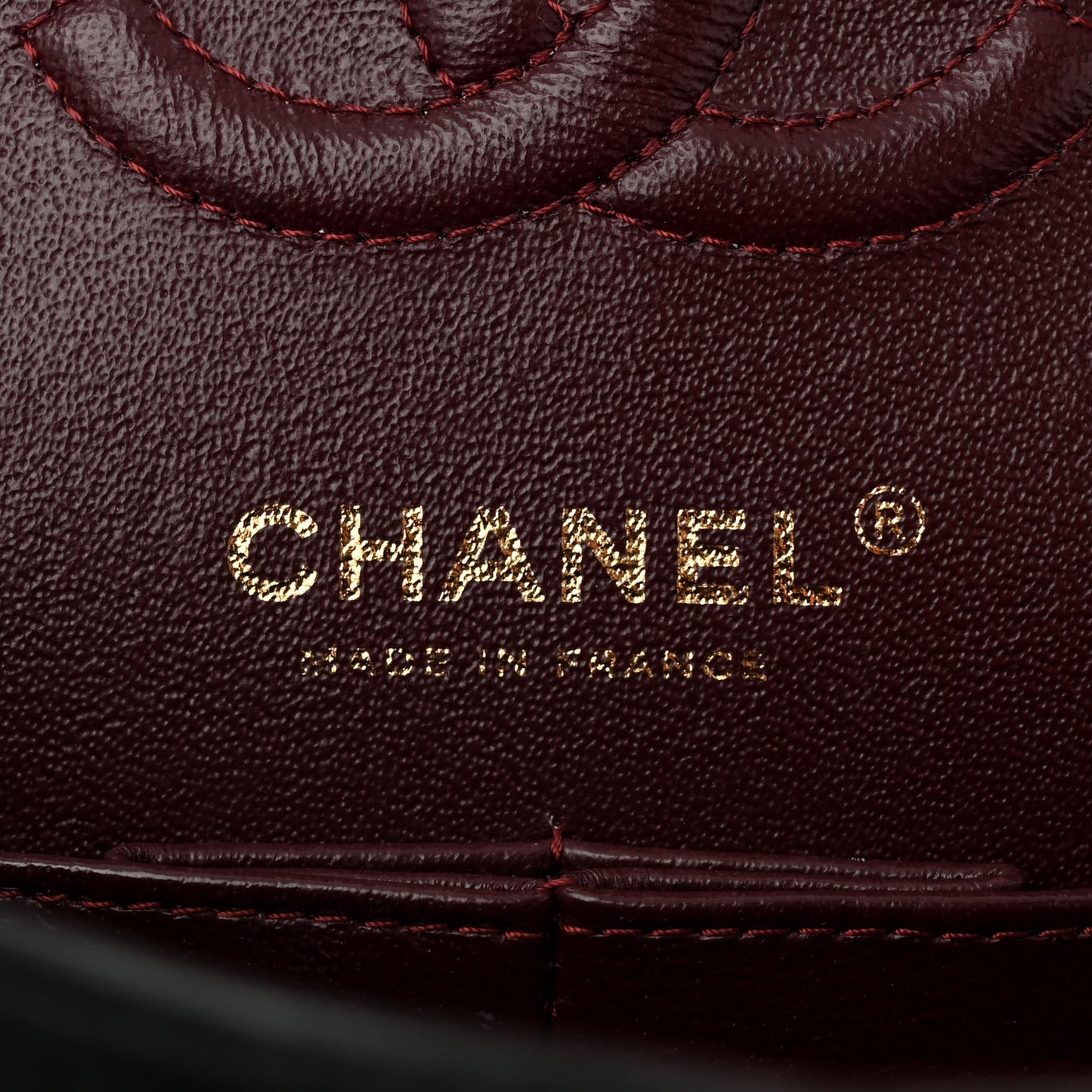 Lambskin Quilted Small Double Flap Black