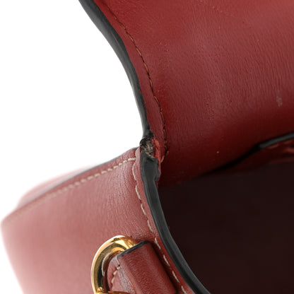 Mulberry Calfskin Darley Satchel Rust 11 of 15