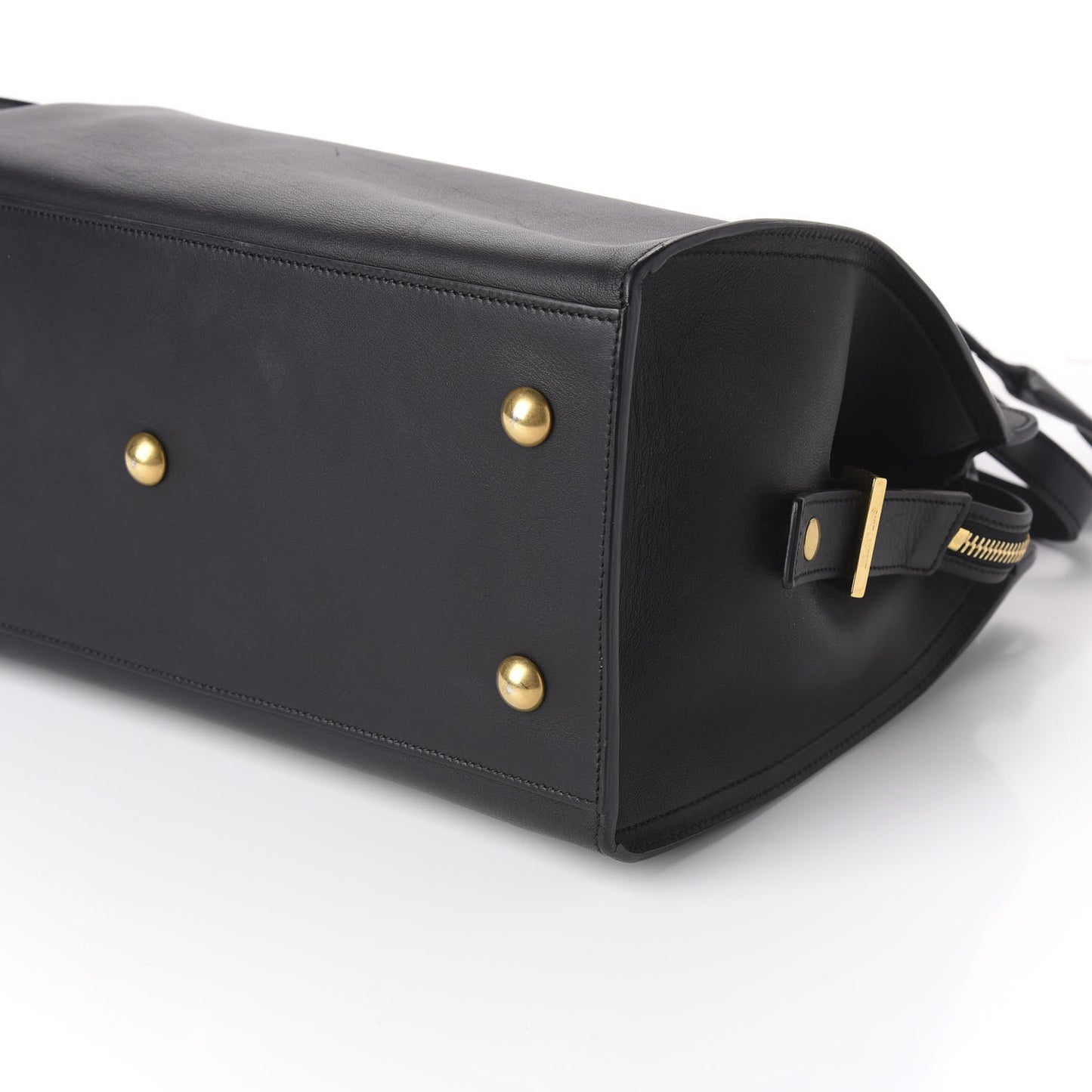 Calfskin Small Classic Y Cabas Black