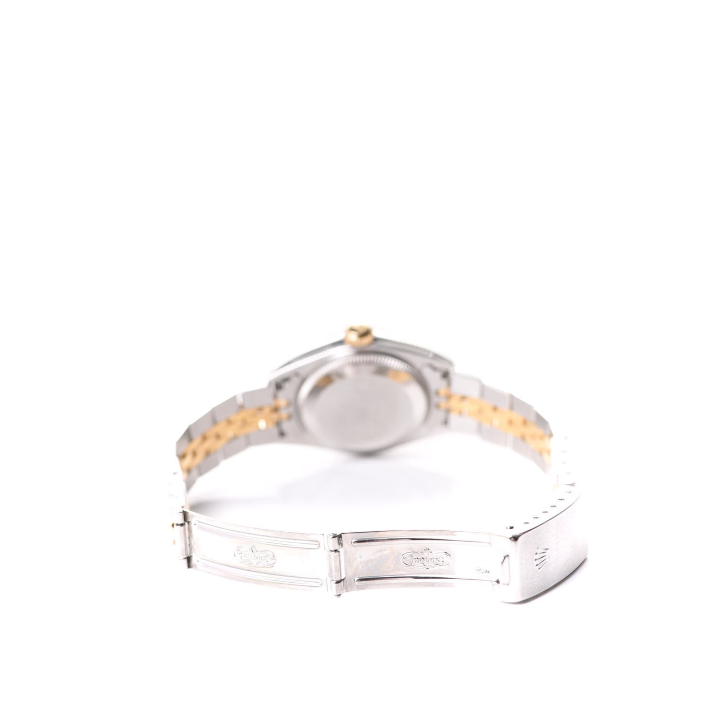 Stainless Steel 18K Yellow Gold Diamond 26mm Oyster Perpetual Datejust Watch Champagne 69173