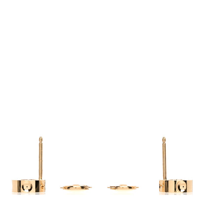 Louis Vuitton 18K Yellow Gold Empreinte Ear Studs Earrings 3 of 5