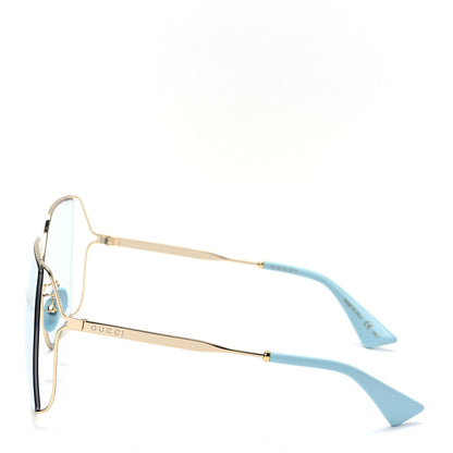 Gucci Metal Sunglasses GG0817S Gold 3 of 7