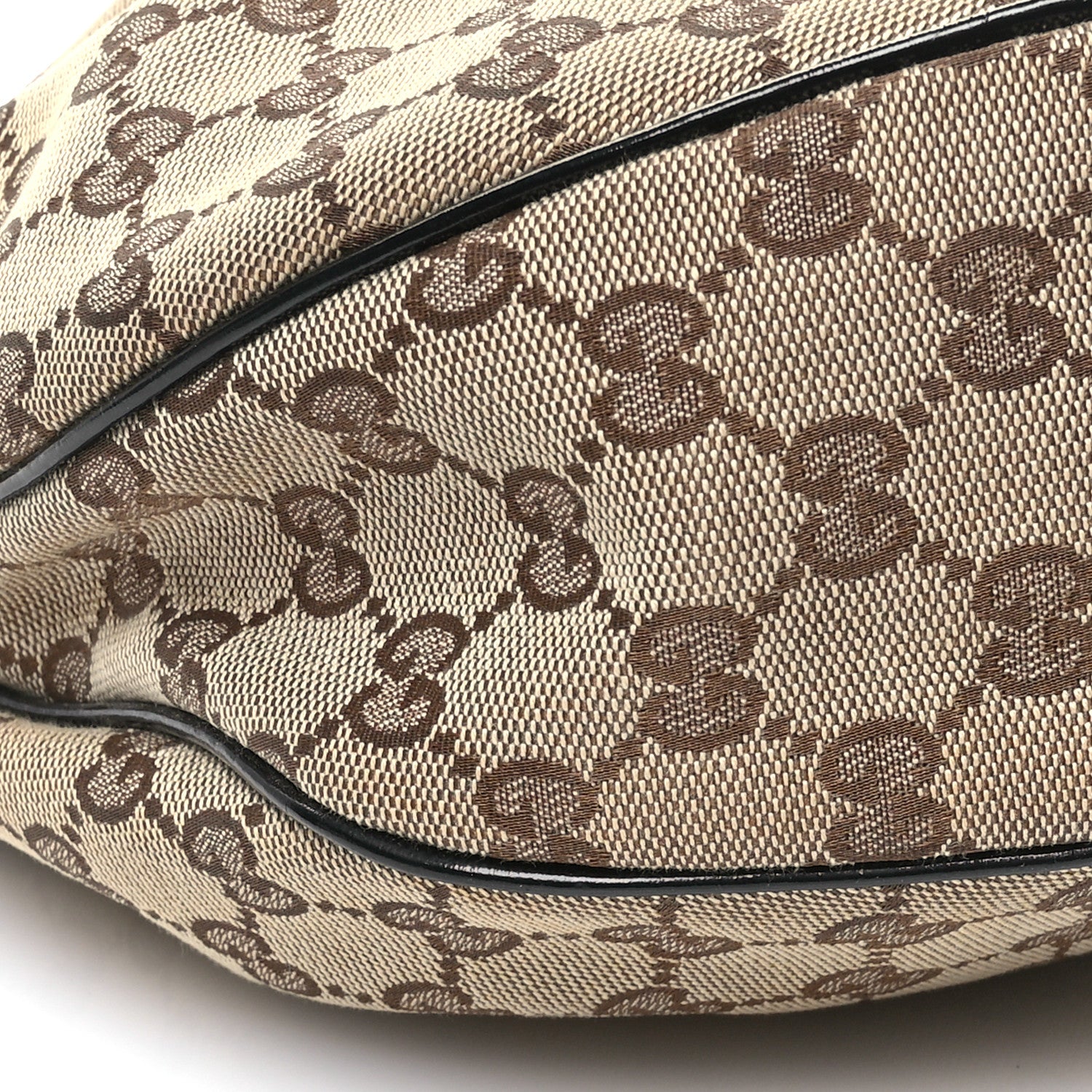 Gucci Monogram Patent Hobo Black 9 of 12