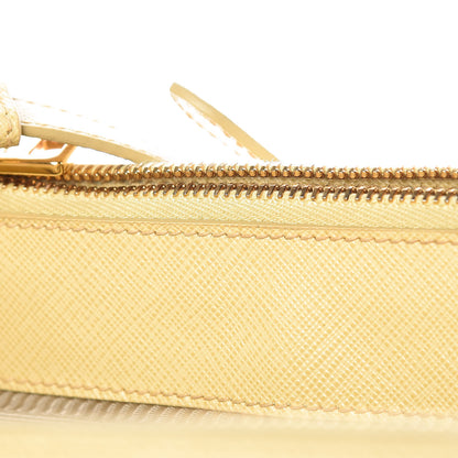 Prada Saffiano Large Galleria Double Zip Tote Ginestra 12 of 23