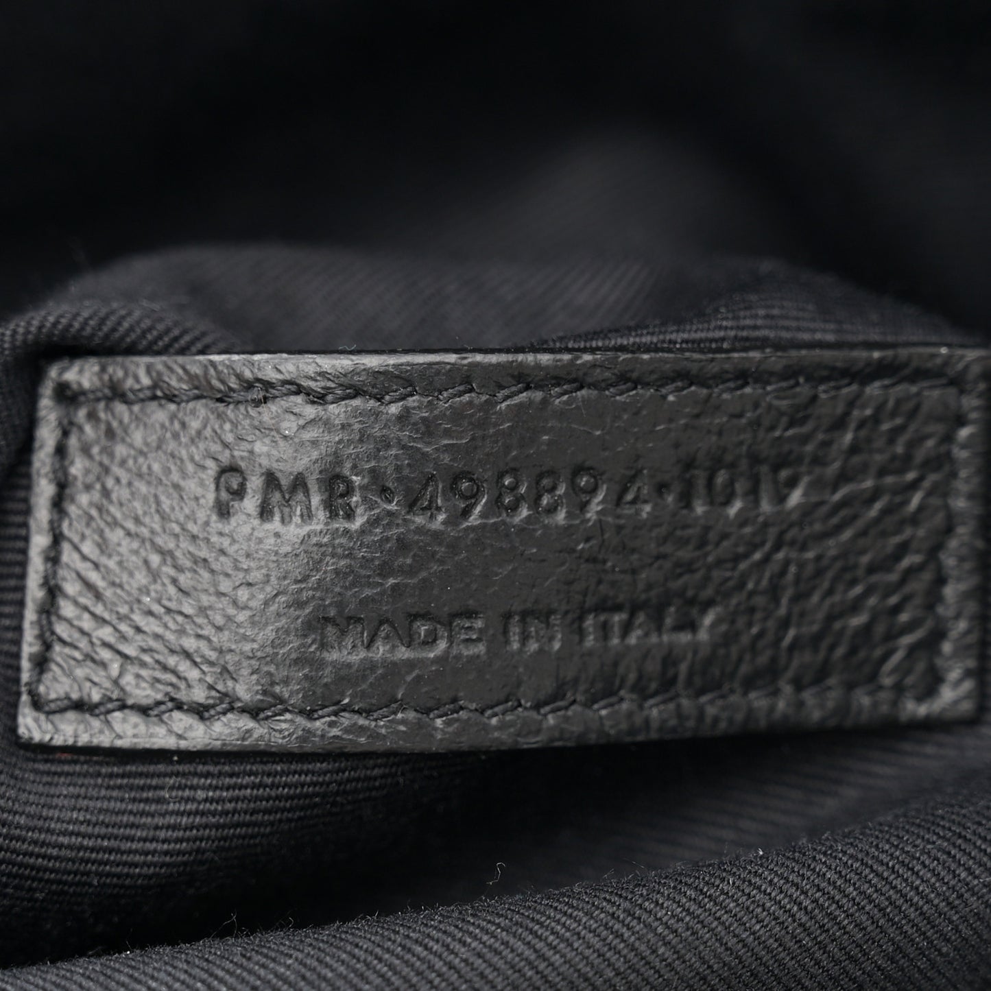 Crinkled Calfskin Matelasse Monogram Medium Niki Chain Satchel Granite