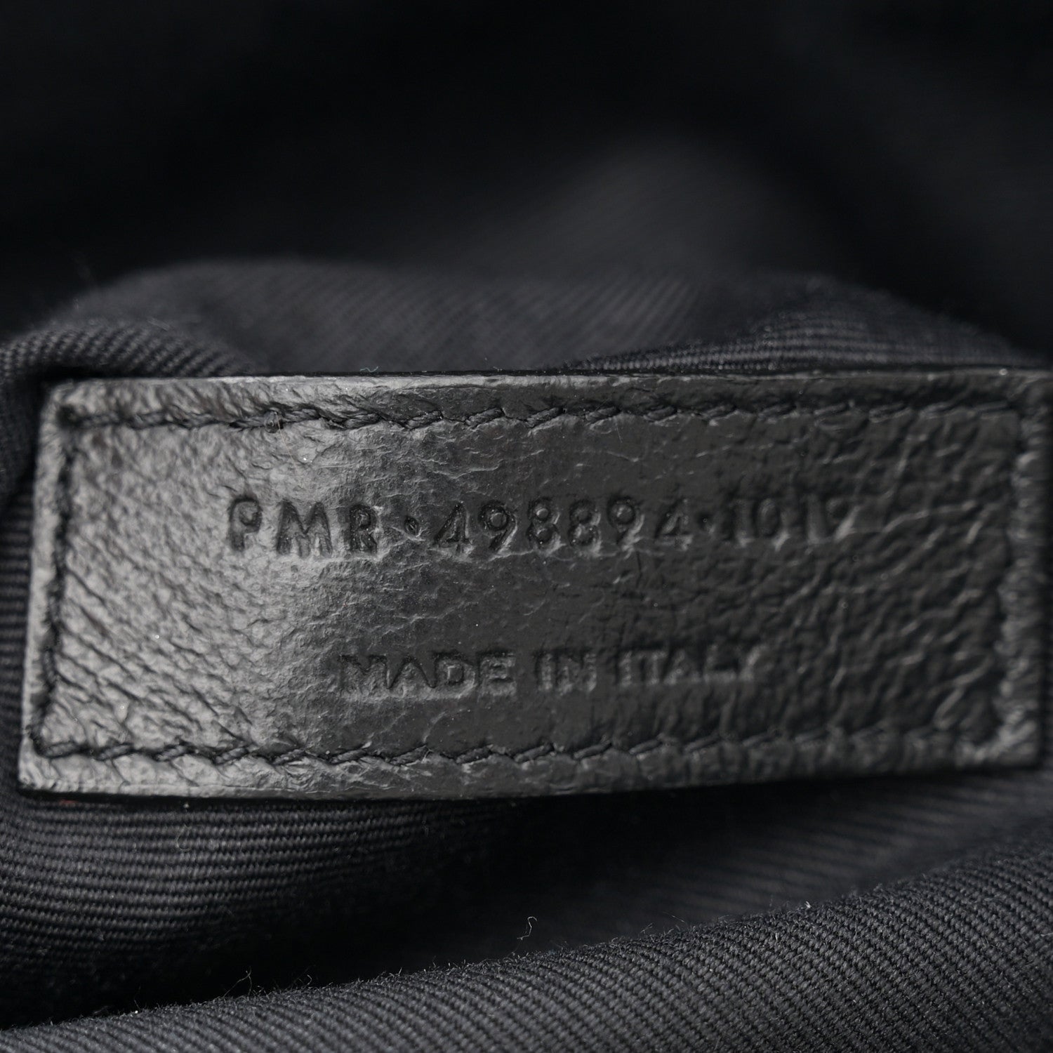 Saint Laurent Crinkled Calfskin Matelasse Monogram Medium Niki Chain Satchel Granite 7 of 14